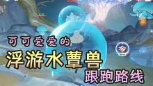 【原神】可可爱爱的浮游水蕈兽25只路线规划！好想抱一只进尘歌壶