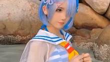 如果有爱，那一定是蓝色#带着抖音逛漫展 #二次元 #cos #cosplay 