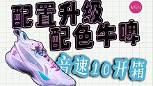 十年磨一剑，李宁真是把配色玩明白了—音速10
