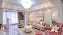 100平小三居#一镜到底 来啦！全屋软装家具7w落地，这是你们的梦中情屋吗？#家的样子 #家具 #软