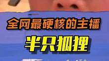 全网最硬核的主播#主播 #半只狐狸 