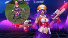 LOL手游【电玩女神--女枪】皮肤鉴赏：将在29号上线国服!!