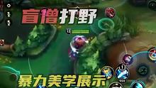 一脚踢四个！满分十分你会打几分？ #英雄联盟手游  #游戏精彩时刻  #盲僧 