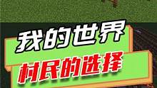 我的世界：村民的选择，最安全的路不选，直接冲向最危险的路
