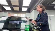 汽车玻璃清洗正确处理方法，你学会了吗？ #银川洗车 #富伦汽车美容