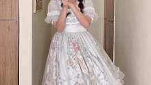 好喜欢旋转起来的裙摆#lolita #lo裙 #想要变成女孩子
