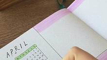 个人定制风格月度记事本，个性凸显！#海外生活 #手工diy #私人制定