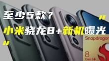 「科技V报」小米至少5款骁龙8+新机在路上；疑似荣耀70入网机身超薄-20220426