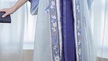 蓝色也很适合夏天！#钟灵记 #汉服 #国风合伙人 