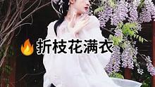 这样的美人 你愿意用几座城换？ #古装美女 #折枝花满衣 #中国古典舞氛围感拉满