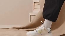 安踏霸道3.0，不光好看，缓震科技加持脚感爆炸，上脚软软弹弹，时尚百搭 #潮流情侣鞋  #王一博  