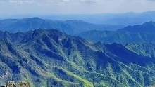 天气不错#跑马梁 这里清晰可见#光头山 #鹿角梁 #户外有风险出行需谨慎 #走进大山深处 #光鹿跑兵