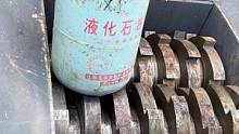 咬碎煤气钢瓶需要多大的力量？#煤气罐破碎机#金属粉碎机#撕碎机