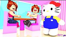 Roblox - A HELLO KITTY nos deu um presente! (My He