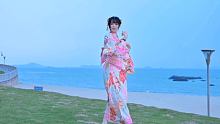 【卿斗x楚鸢】东京夏日相会 ♥ 想和你一起去海边沐浴阳光吖~ #夏日气息 #宅舞 #和服小姐姐 