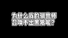 黑色沙漠手游：驯兽师召唤不了自己的召唤兽