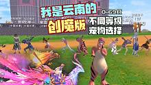 【我是云南的】创魔版抓宠物攻略，0-60各等级宠物选择恬恬推荐