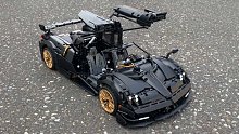 大神级MOC！帕加尼超跑！Pagani Huayra！乐高科技MOC