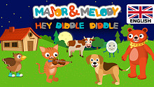 Major & Melody「Hey Diddle Diddle ((Nursery Rhymes 