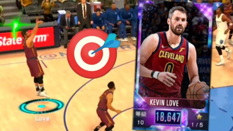 NBA 2K Mobile - 戒指兌換「銀河Love」試用！愛(ài)神能射「三分箭」嗎？！