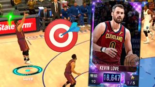 NBA 2K Mobile - 戒指兌換「銀河Love」試用！愛神能射「三分箭」嗎？！