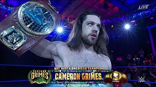 NXT摔角到你家 北美冠军赛卡梅伦格莱姆斯VS卡美罗海耶斯