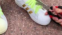 懒人鞋带，一拉一扭方便好用，再也不用解鞋带了#花式鞋带  