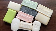 蒜刮香皂-质感不一的日本皂皂 费手与干爽并存