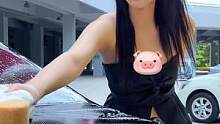 #净爽洗车水蜡 三效合一，洗车打蜡上光三效合一，爱车漆面越洗越亮！#精致洗车 