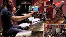 Kevin Paradis - Lamb Of God - "Nevermore" - Drums 