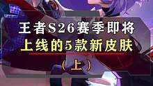 有你们期待的新皮肤吗？ #游戏 #王者荣耀 #涨知识 