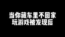 兄弟们，我今天藏车里玩游戏不回家被发现了！#ta们的一天 #科技追梦人