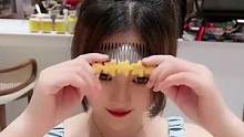 头发碎发比较多不好打理，整一套这个#碎发梳便宜好用#头饰发饰  