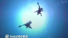 刻在DNA里的经典，一秒被唤醒…… #潜水 #全景相机 #创意摄影