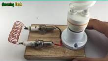 自制磁铁发电机#手工diy #创意diy #动手能力培养 #自制发电装置