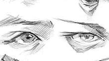 不同角度的眼睛画法 有手就行 跟着我一起画吧！【画画教程】