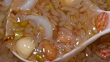 天气热多喝绿豆粥，这款七种口味的杂粮粥适合每天来一碗#绿豆汤 #杂粮粥 #七日粥 