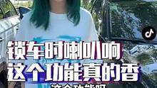 锁车时喇叭响，这个功能好处竟然这么多？赶紧学起来！#汽车 #车知识分享计划 #每天一个用车知识  