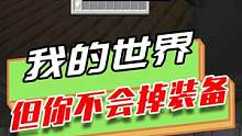 我的世界：但你不会掉装备，一不小心把大佬的超能力给整没了