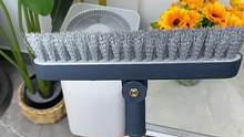 家人们看过来！升级款的地刷终于来了，刷头更加灵活方便，刷毛做了卷毛升级，不会刮花地面，一物多用很方便