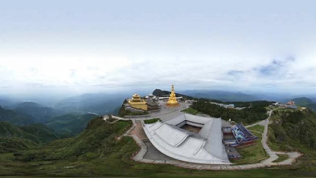 峨眉山金顶 #360vr全景视频 #vr全景 #峨眉山