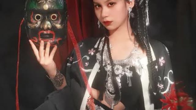 苗疆巫女 摄影茶理妆造狐狸 #沈阳约拍 #汉服写真 #古风摄影