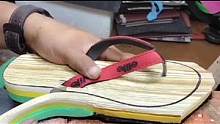家里用坏的塑料垫别扔了，自己DIY双人字拖，可以凉爽整个夏天。#手工 #创意 #手工diy #手艺人