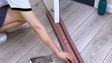 门缝密封条一推一拉，安装简单，防风防尘还隔音，而且还防小强呢！