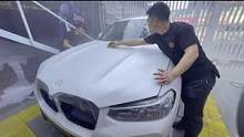 透明车衣和哑光车衣，你会选择哪种？#隐形车衣 #专业汽车美容 #哑光隐形车衣 #青岛曼巴永远汽车服务