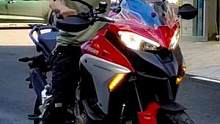 四缸拉力的天花板，杜卡迪Multistrada V4试驾，比水鸟更运动#机车 #摩托车 #杜卡迪 #