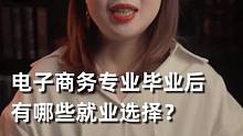 电子商务专业的就业选择