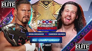 【NXT】布朗布雷克 VS. 卡梅伦