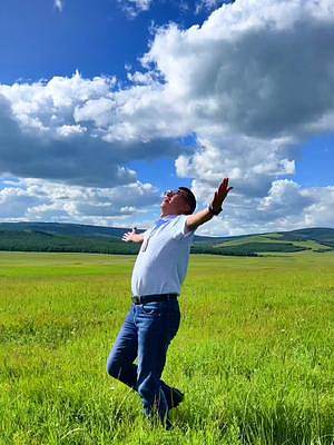 太美了，这风景乱套了，太美了！#治愈系风景 #乌兰布统大草原 #赤峰