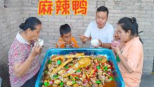 梅子做的麻辣鸭，够辣够麻，下饭太爽了